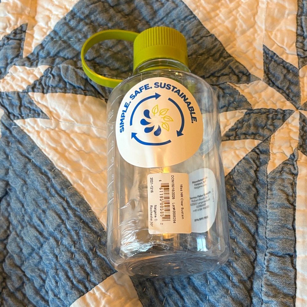 Nalgene 16oz bottle with narrow mouth